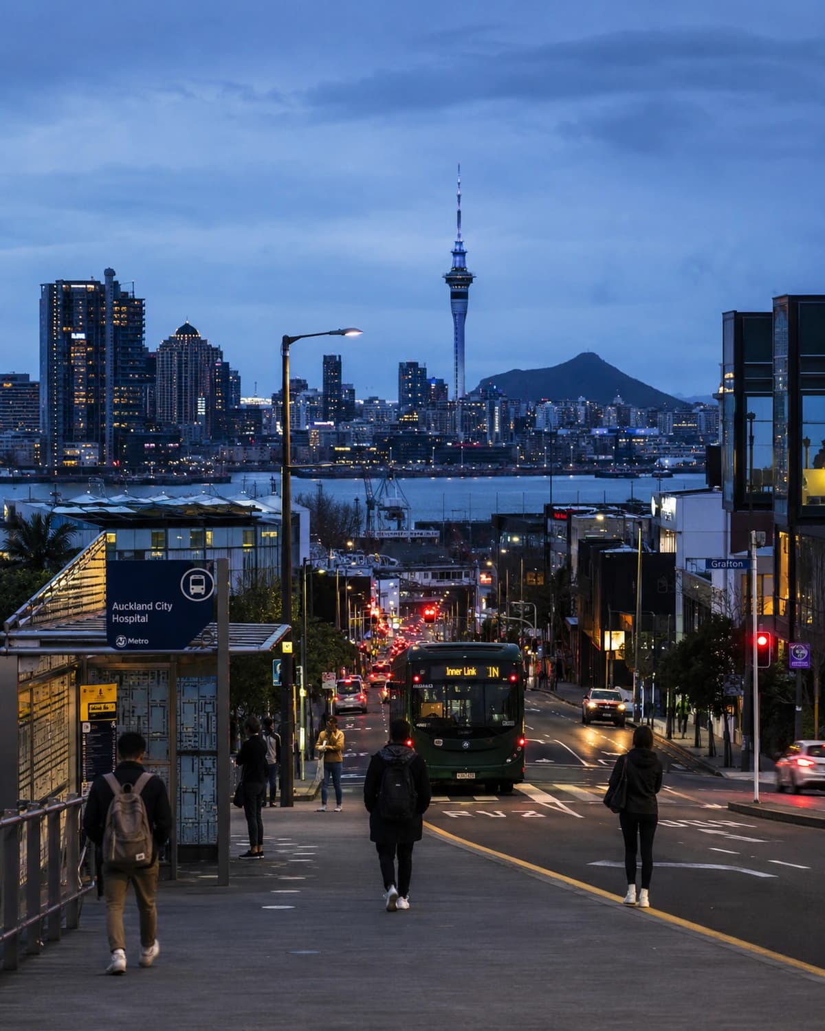 奥克兰城市生活场景